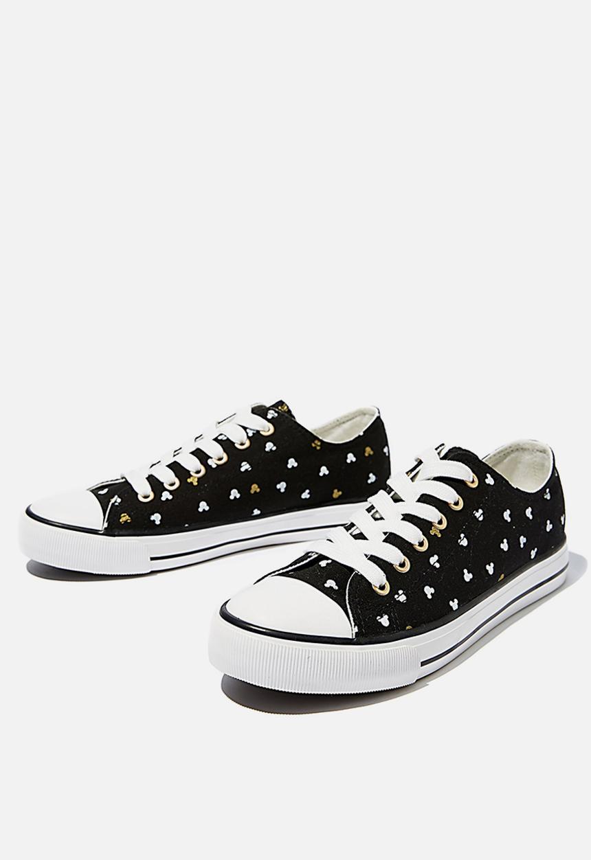 Cotton On - Mickey jodi low rise - black & white 