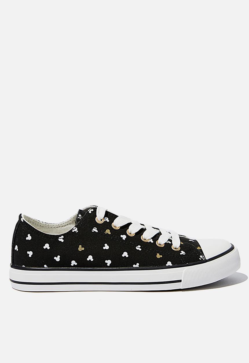 Cotton On - Mickey jodi low rise - black & white 