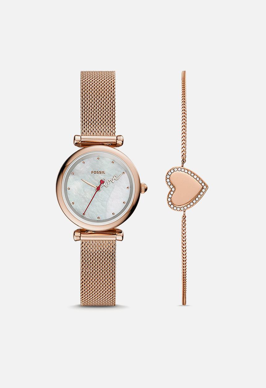 Fossil - Carlie mini - rose gold