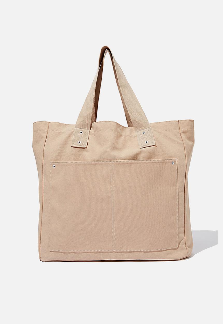 Rubi - Max washed weekend tote bag - blush