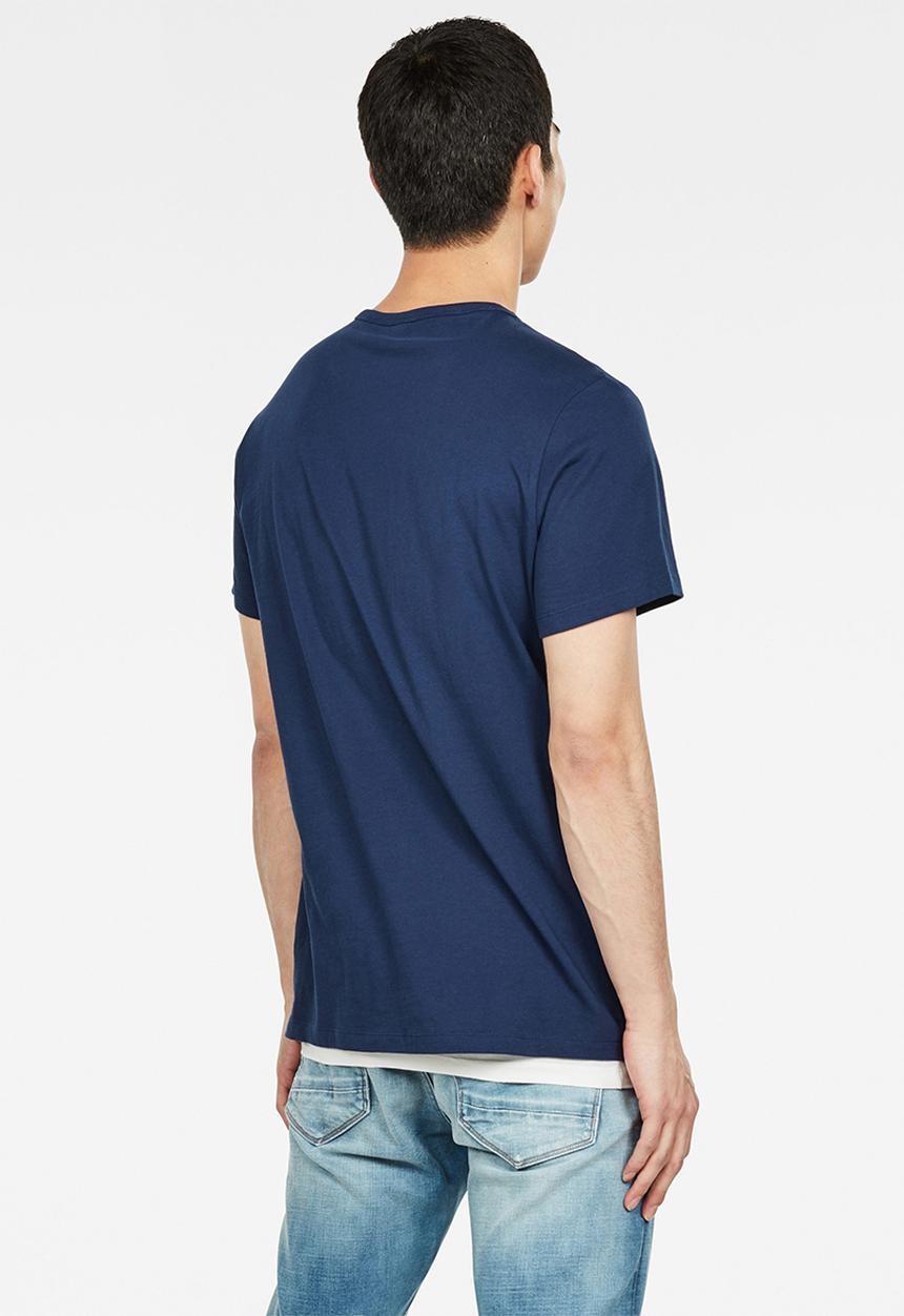 G-STAR - Boxed short sleeve tee - blue