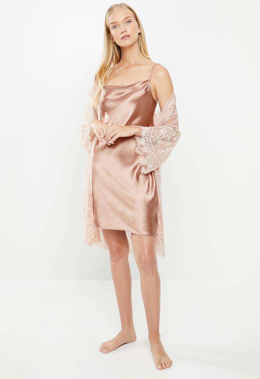 Superbalist - Sleep nightie - rose gold 