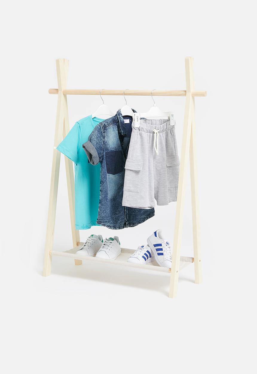 H&S - Kids clothes rack - natural