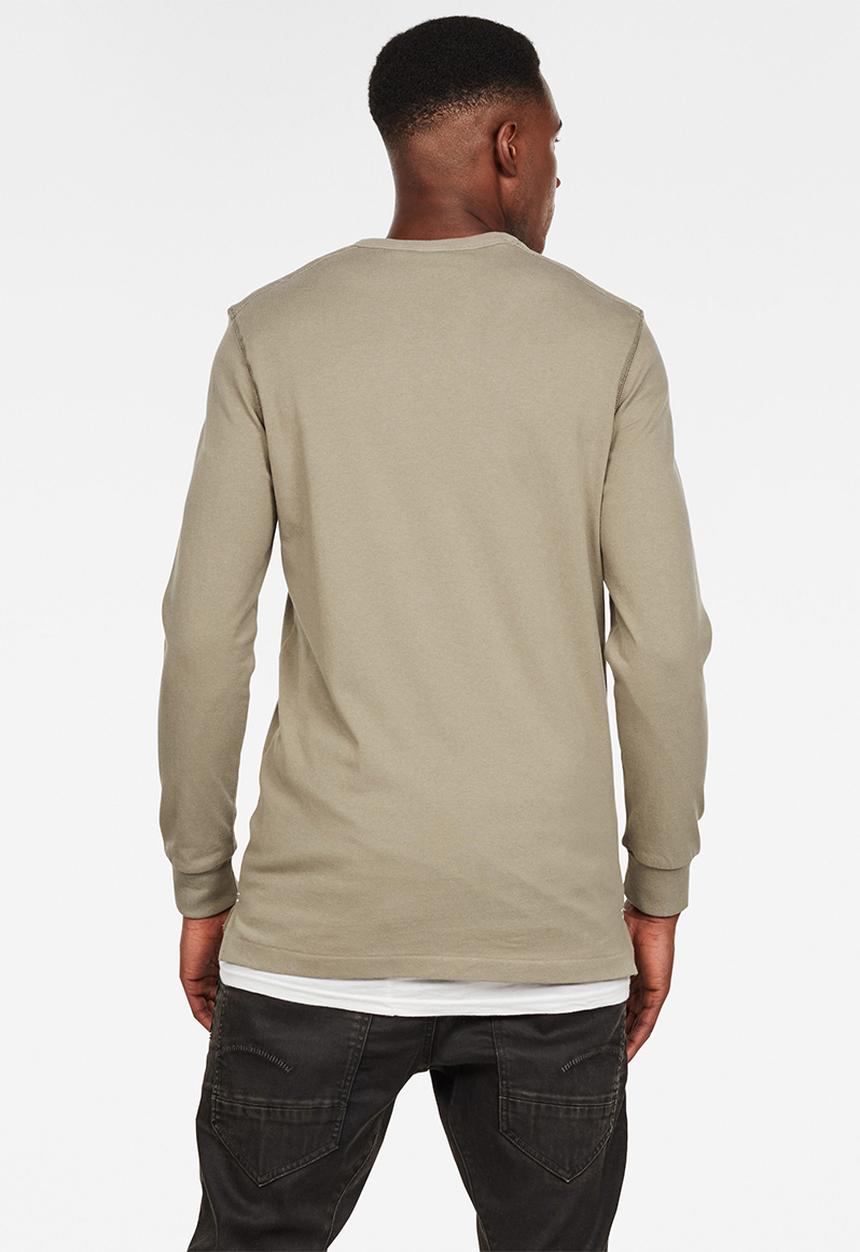 G-STAR - G-star long sleeve tee - beige