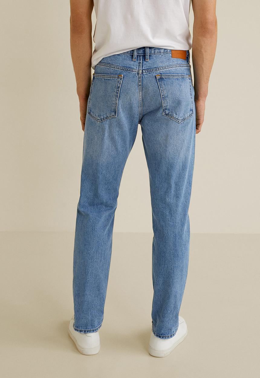 MANGO - Bob jeans - blue