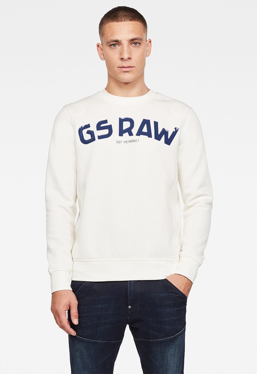 G-STAR - G-star gr sweater - cream 