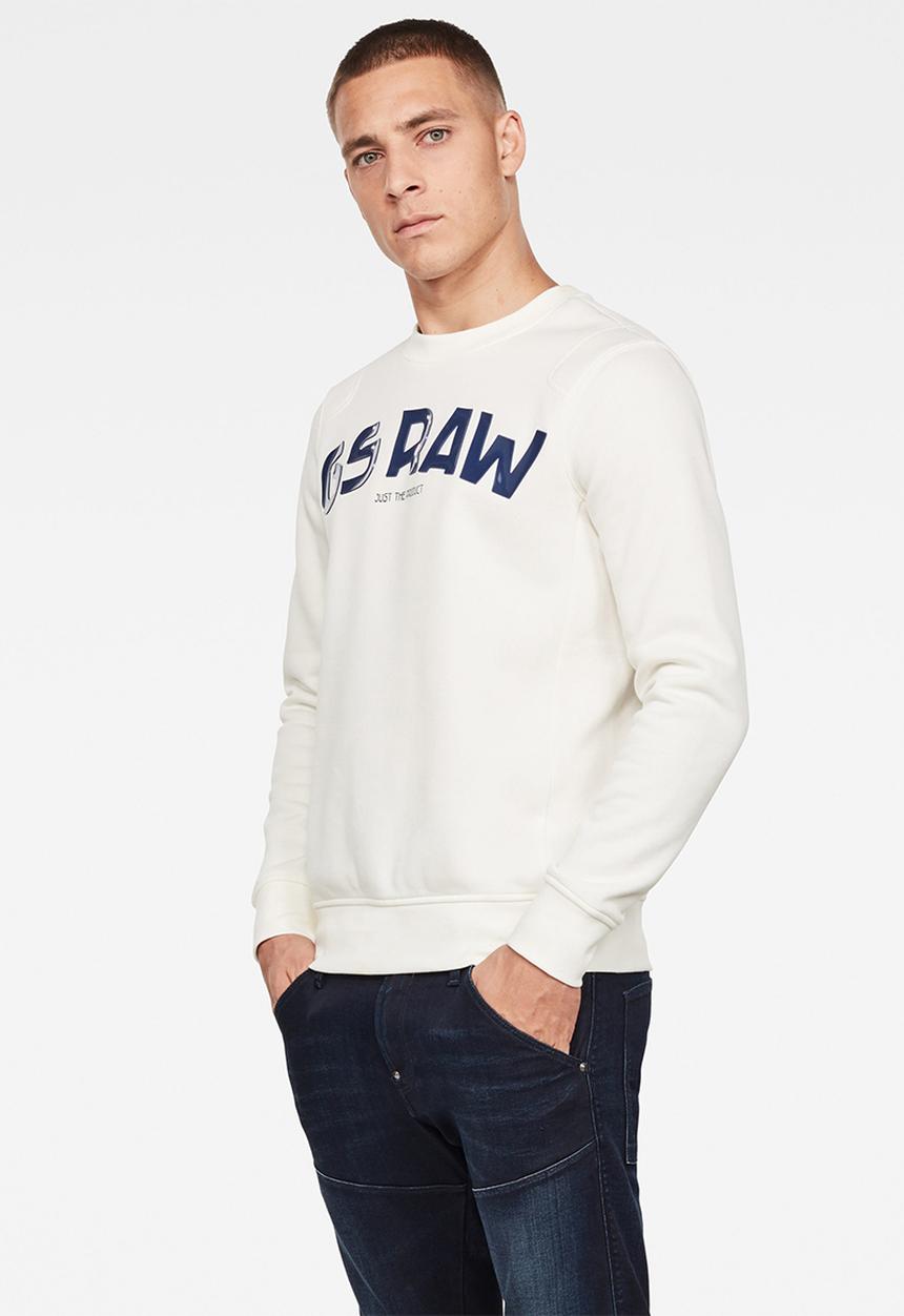 G-STAR - G-star gr sweater - cream 