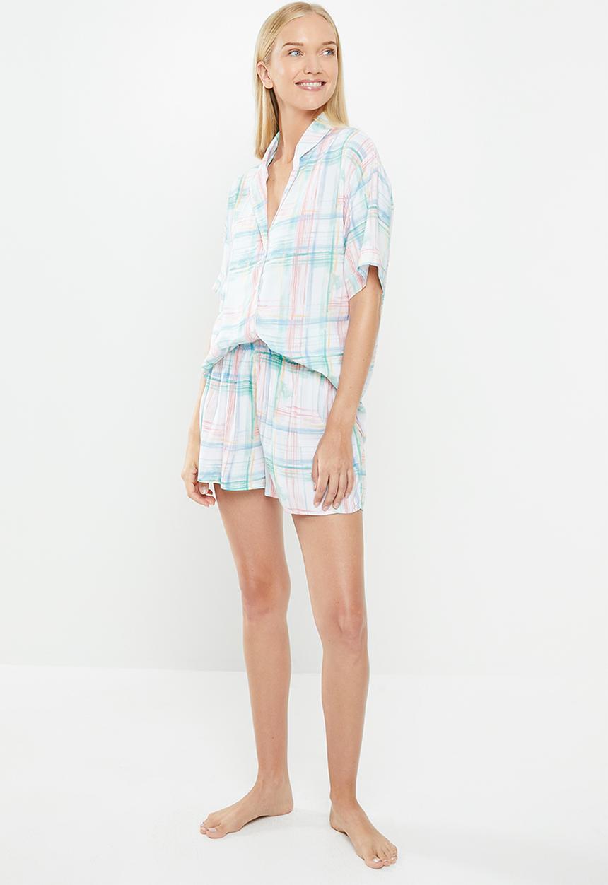 Superbalist - Sleep shirt  & shorts set - multi
