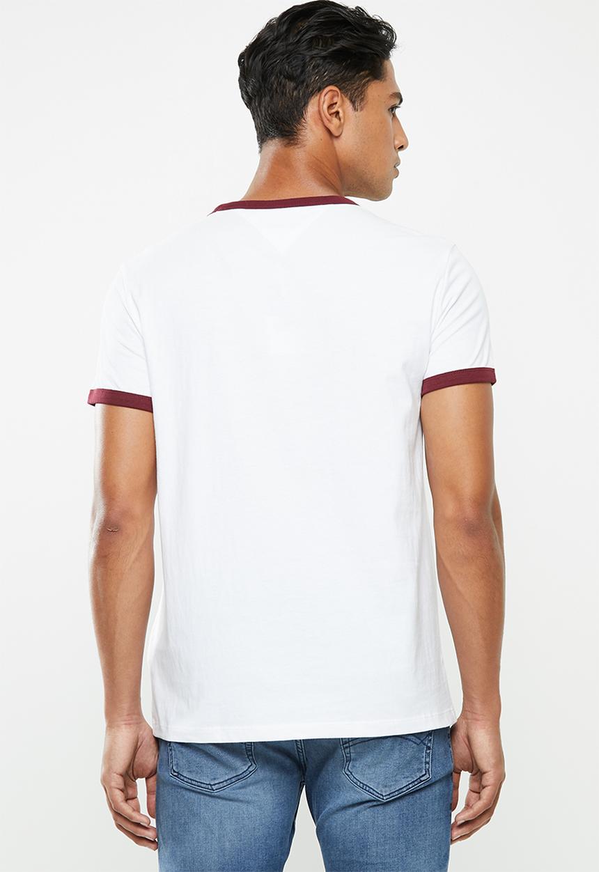 Tommy Hilfiger - Tjm solid ringer tee - white