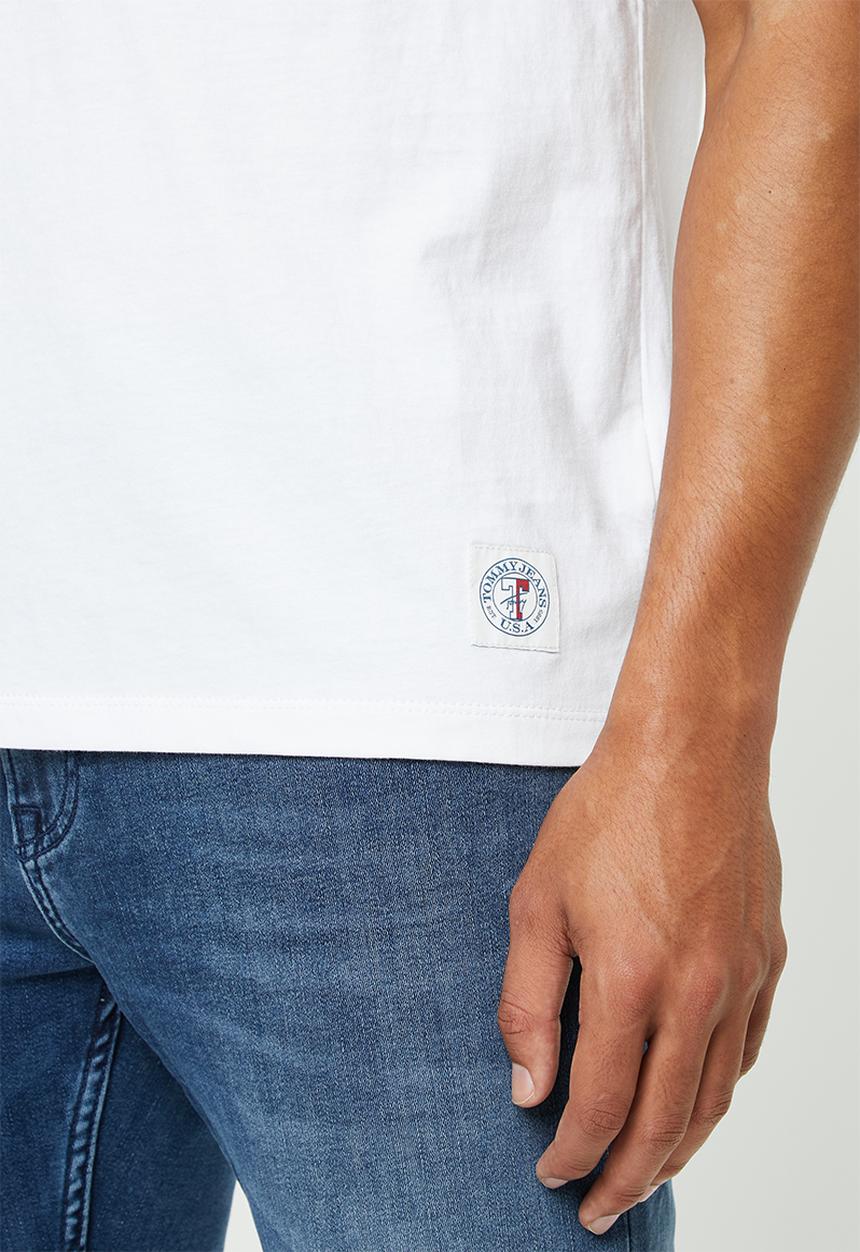 Tommy Hilfiger - Tjm solid ringer tee - white