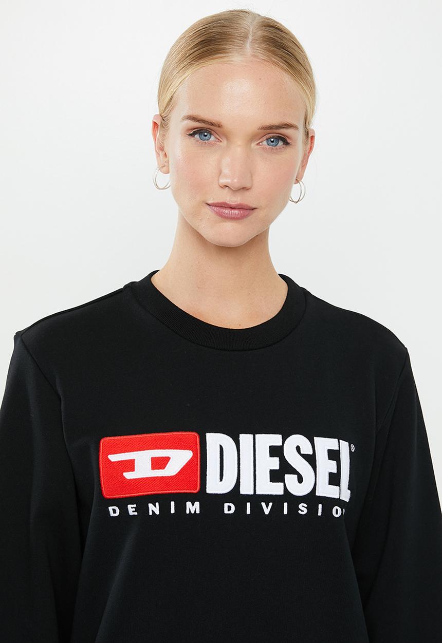 Diesel  - Womens felpa sweat top - black