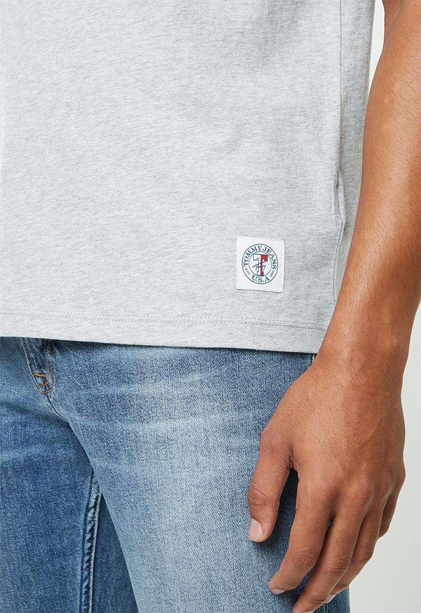 Tommy Hilfiger - Tjm solid ringer tee - grey