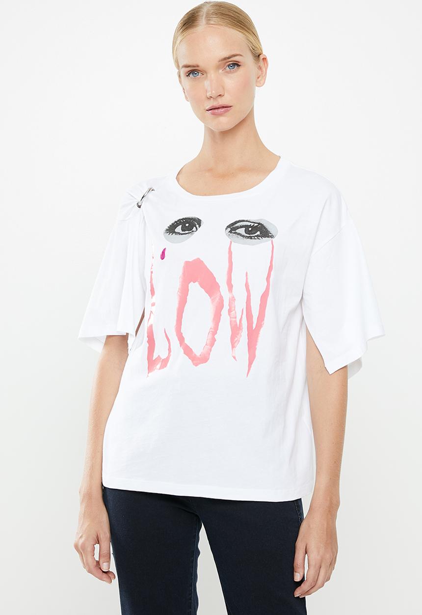 Diesel  - D-dasha abito T-shirt - white
