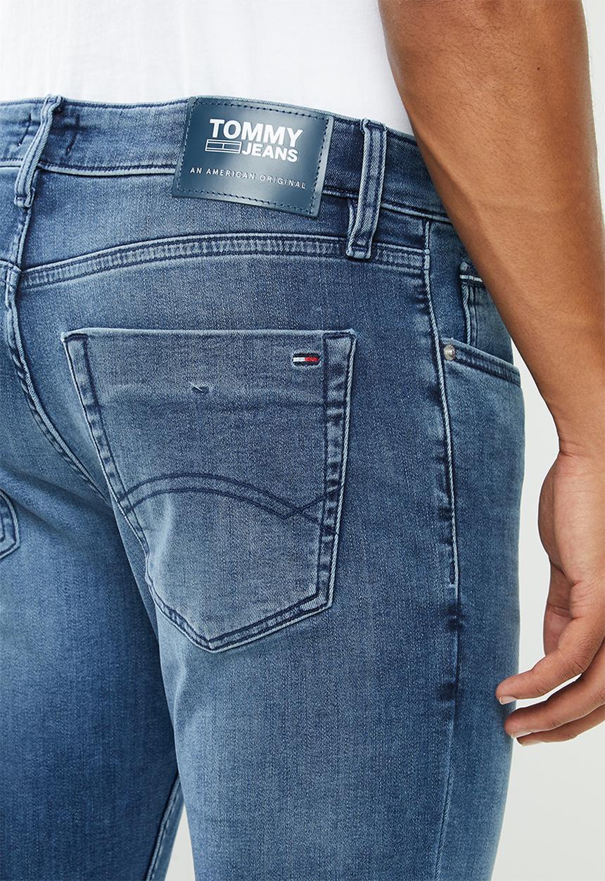 Tommy Hilfiger - Straight denton jeans - blue