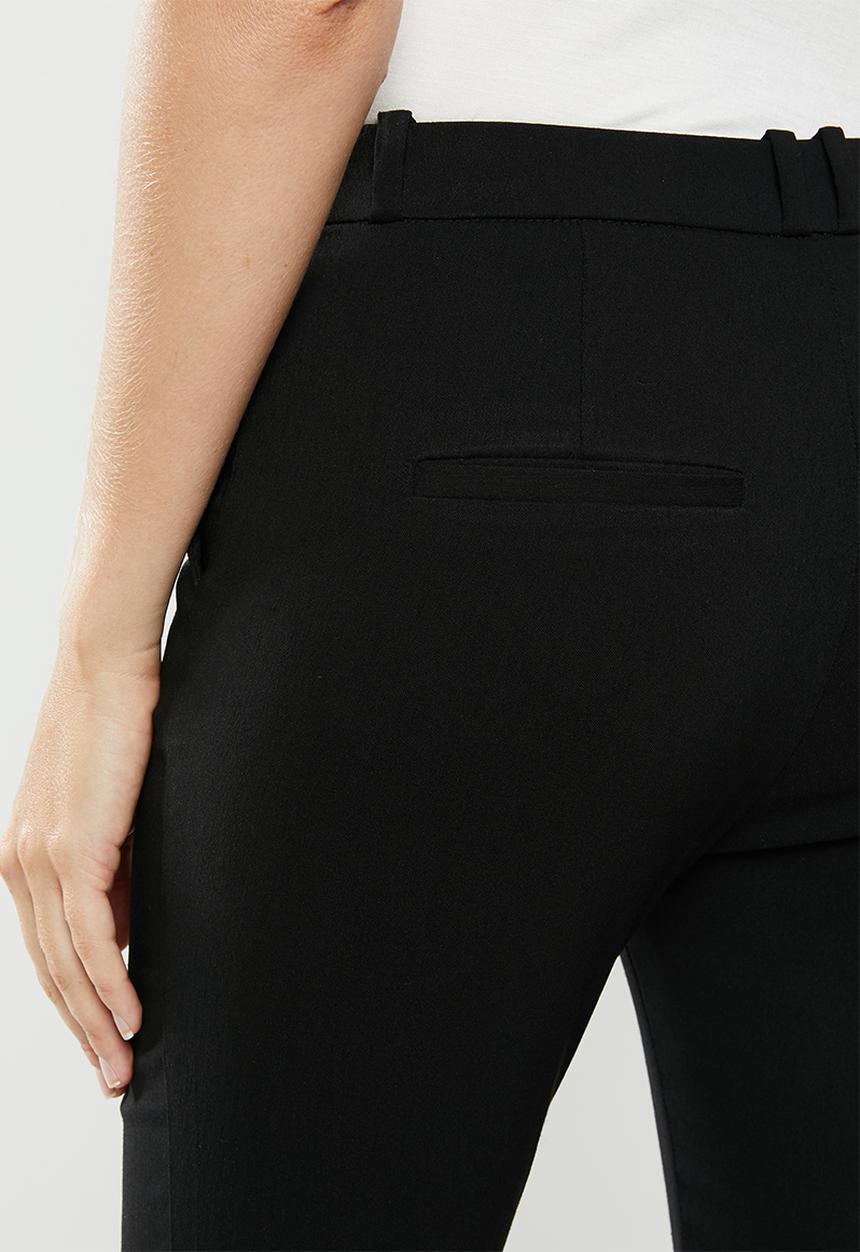 MANGO - Cola trousers - black