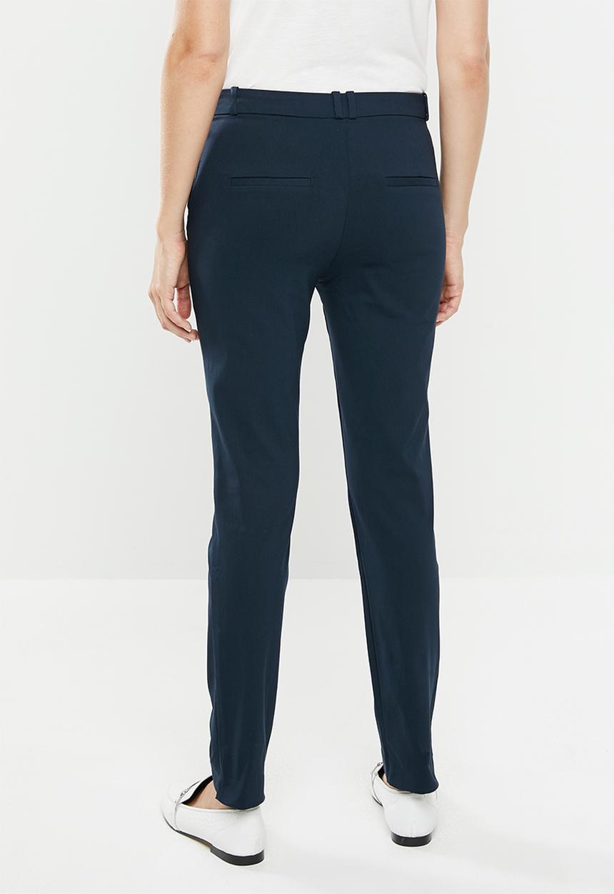 MANGO - Cola trousers - navy