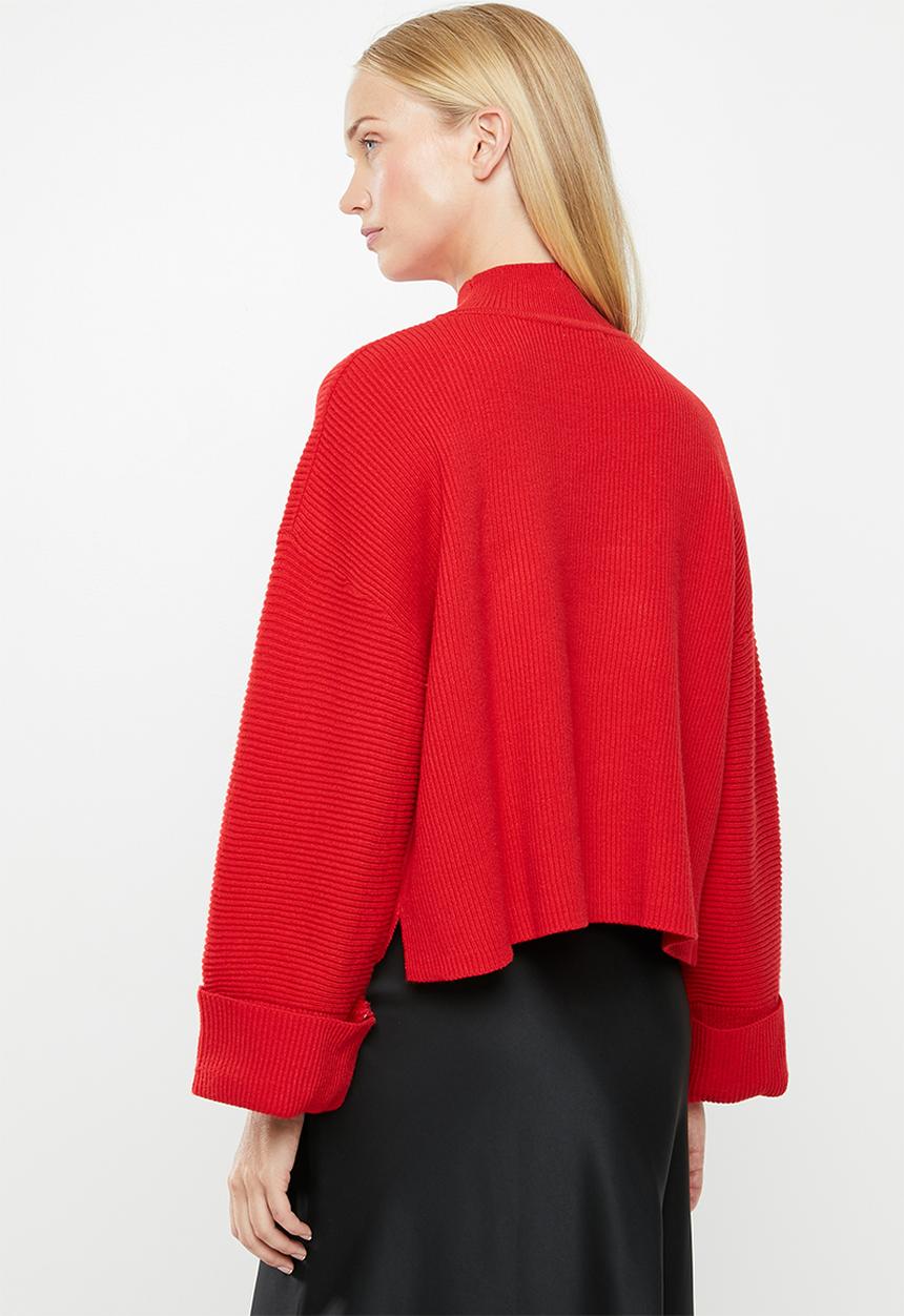 MANGO - Botoni jersey - red