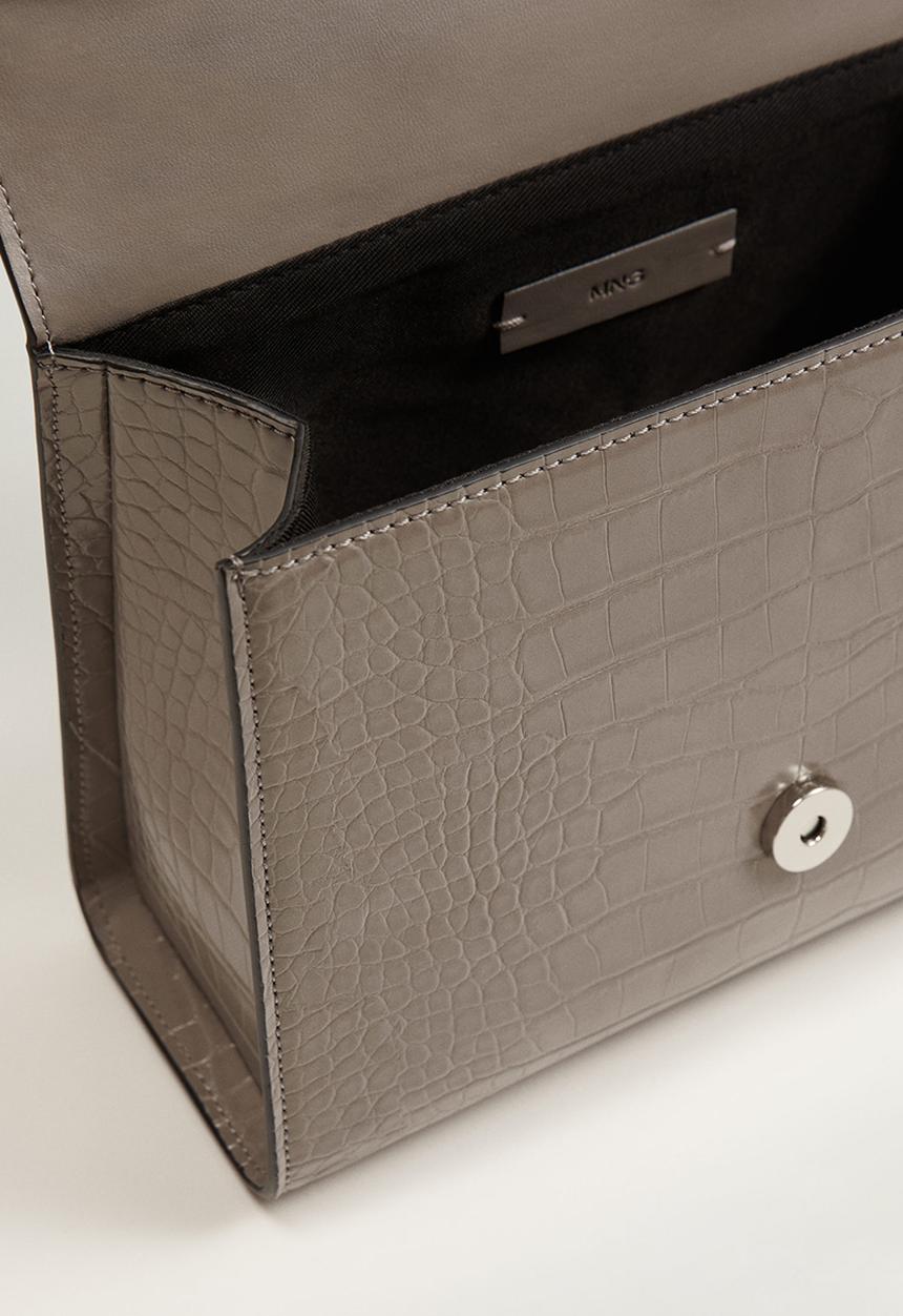 MANGO - Ecuador bag - grey