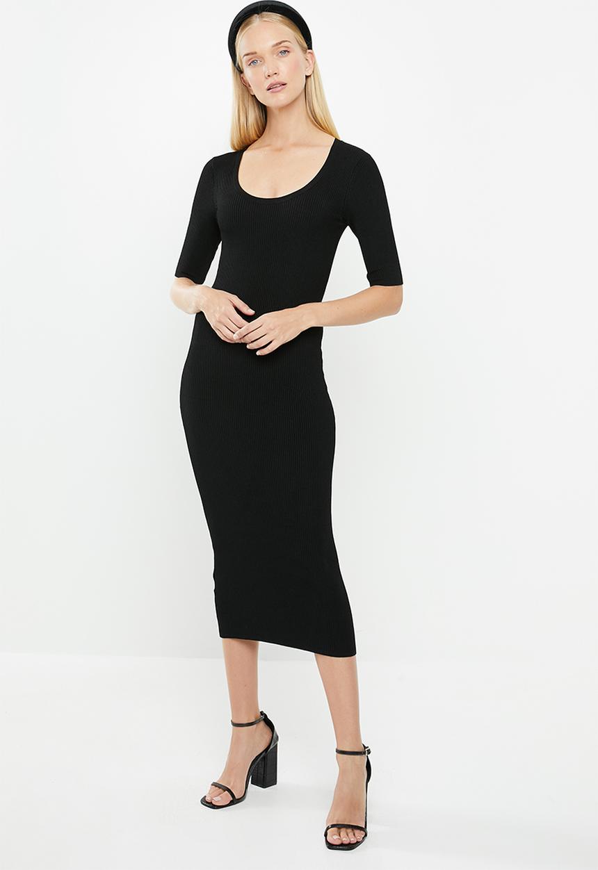 MANGO - Dress elliot - black