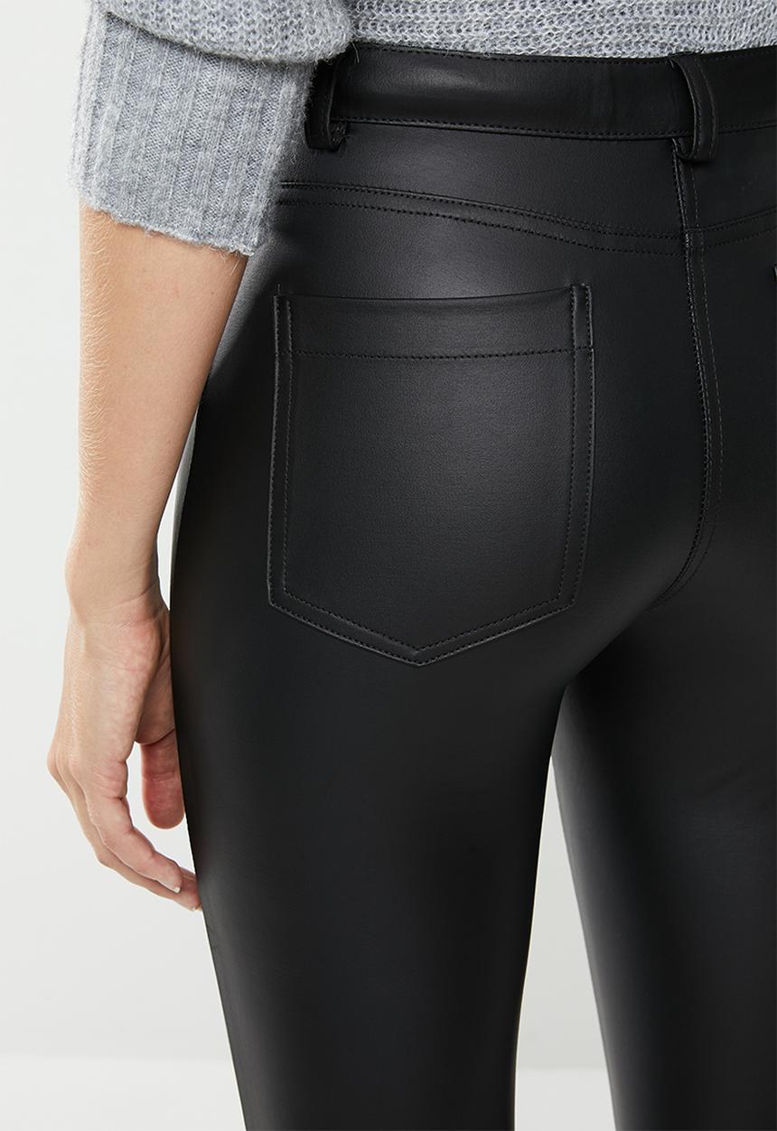 MANGO - Biker leggings - black
