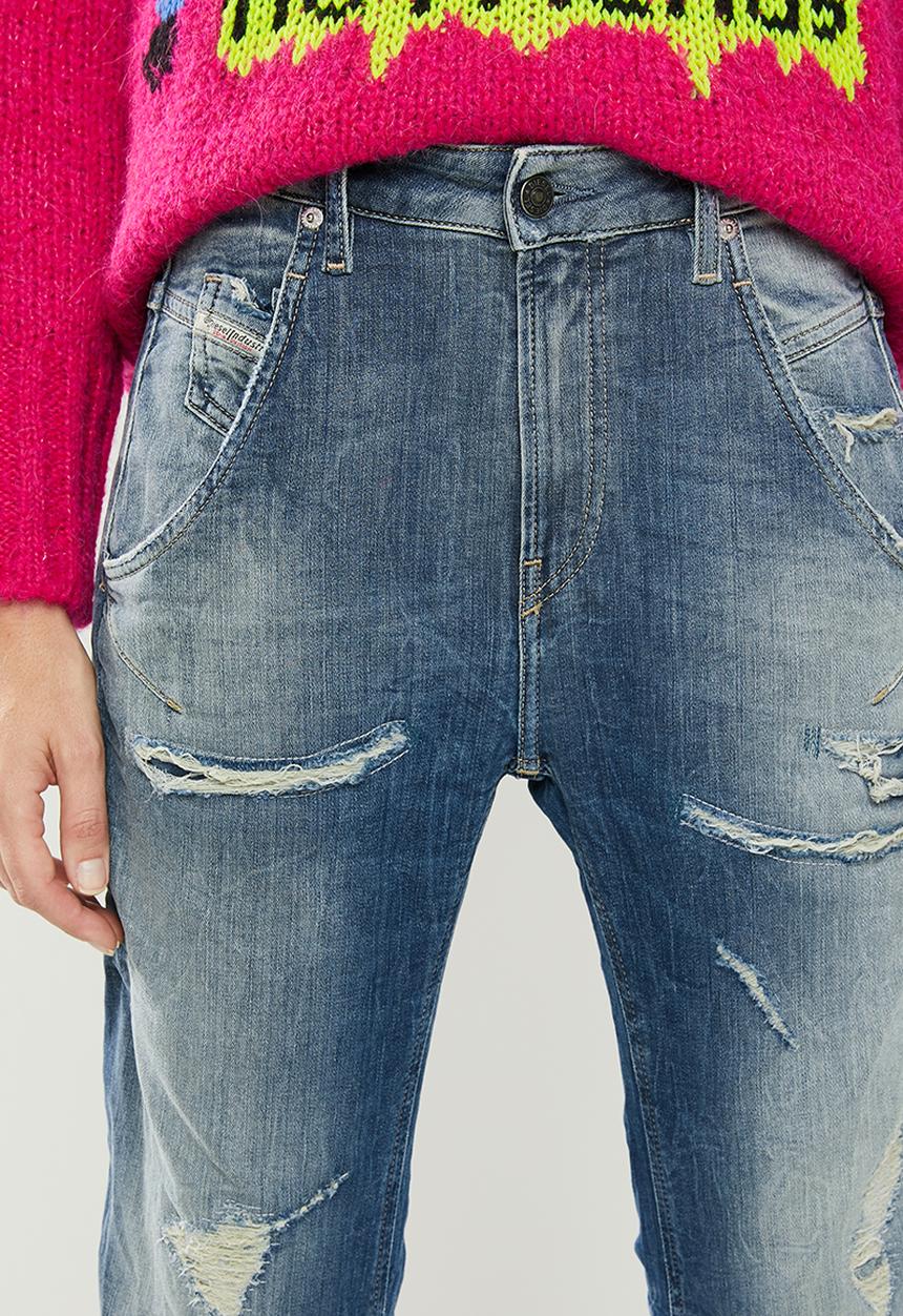 Diesel  - Fayza-t sweat jeans - blue