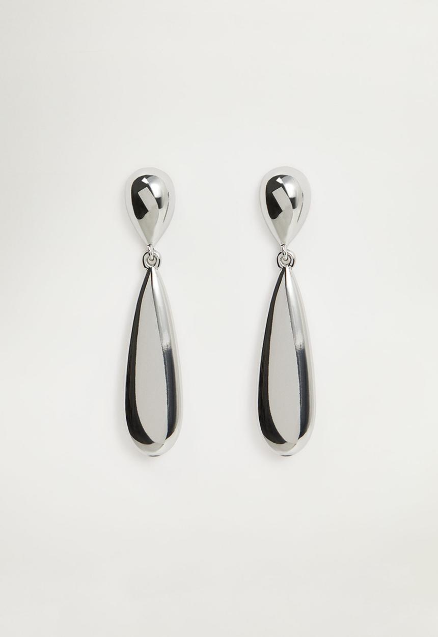 MANGO - Anela earrings - silver