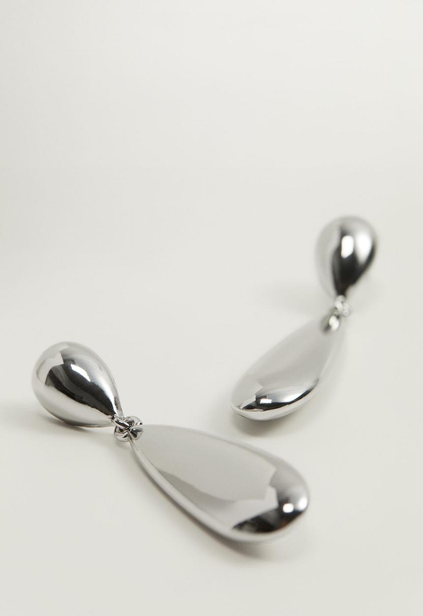 MANGO - Anela earrings - silver