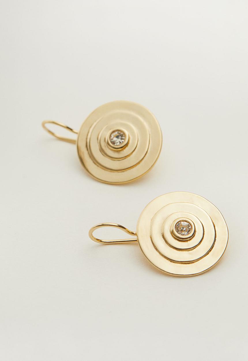 MANGO - Nala earrings - gold