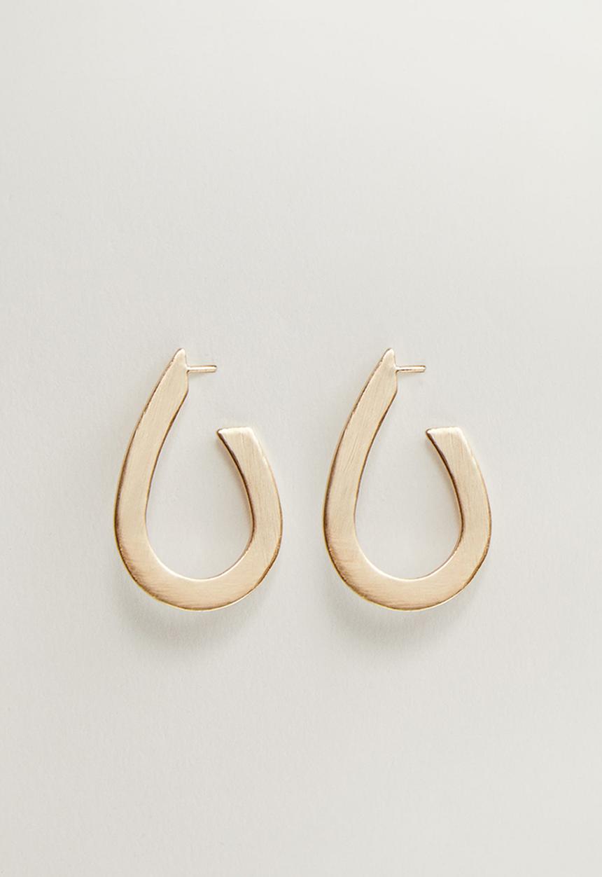 MANGO - Zulai earrings - gold