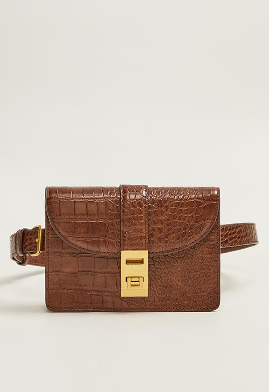 MANGO - Moma bag - brown