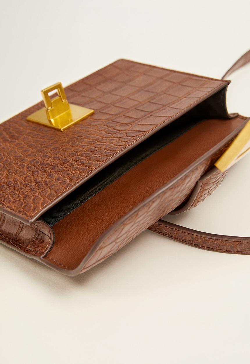 MANGO - Moma bag - brown
