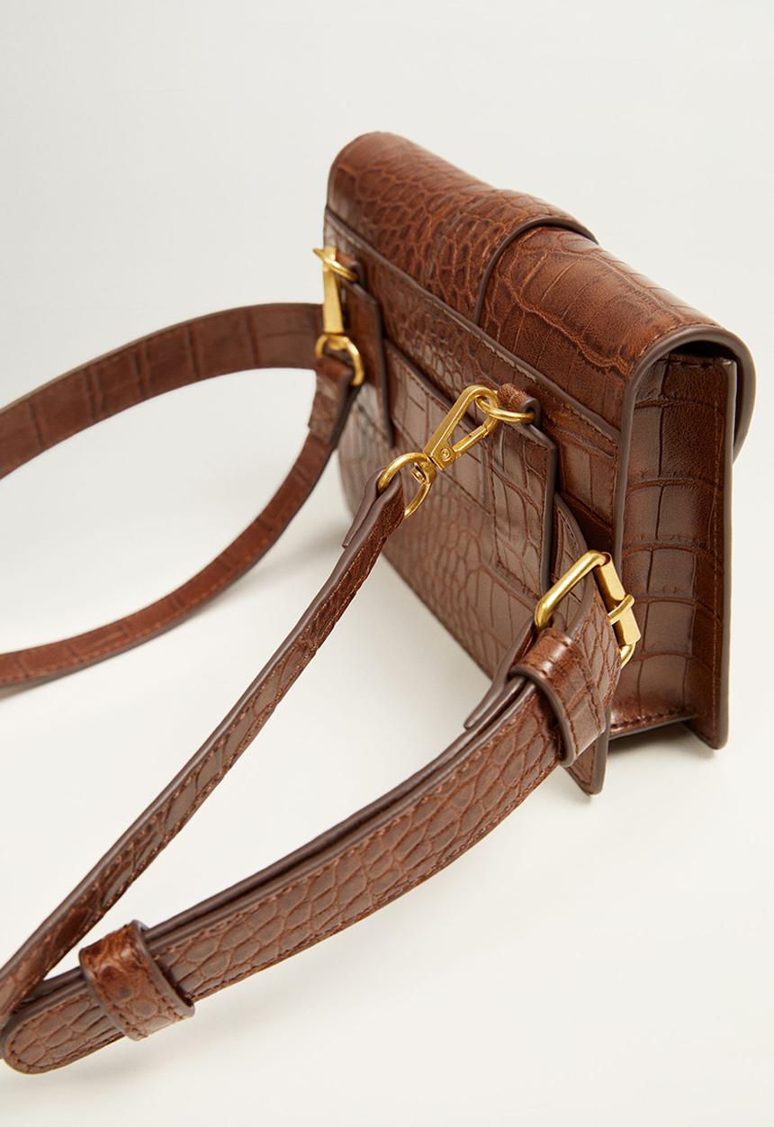 MANGO - Moma bag - brown