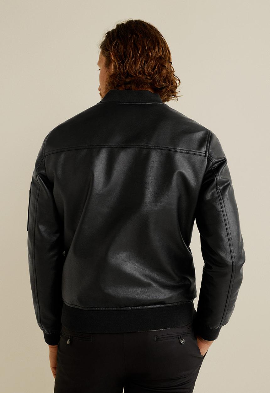 MANGO - Lump jacket - black