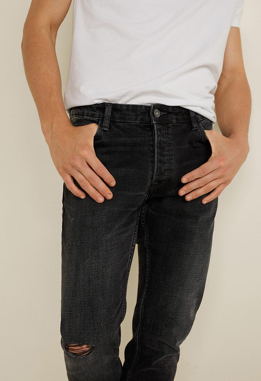 MANGO - Tim jeans - black