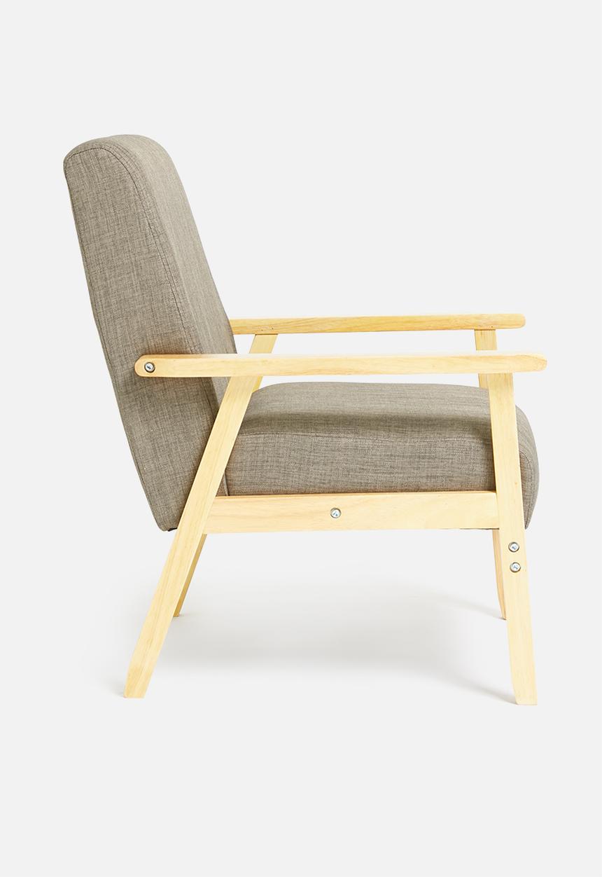H&S - Scandi armchair - grey
