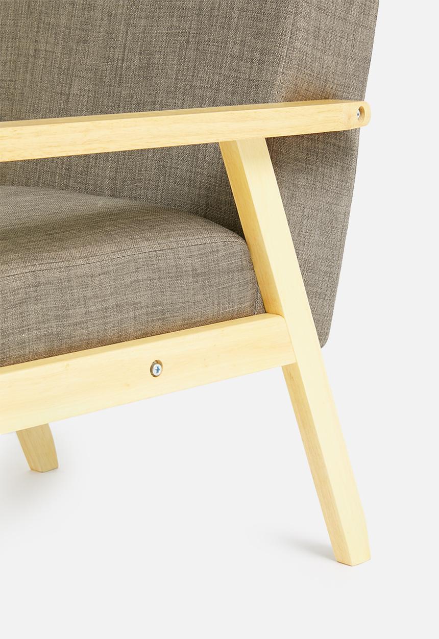 H&S - Scandi armchair - grey