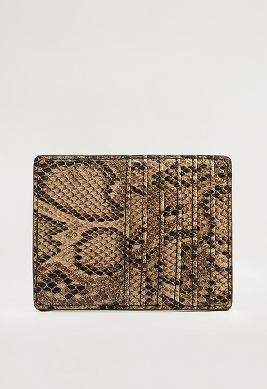MANGO - Javier card holder - khaki
