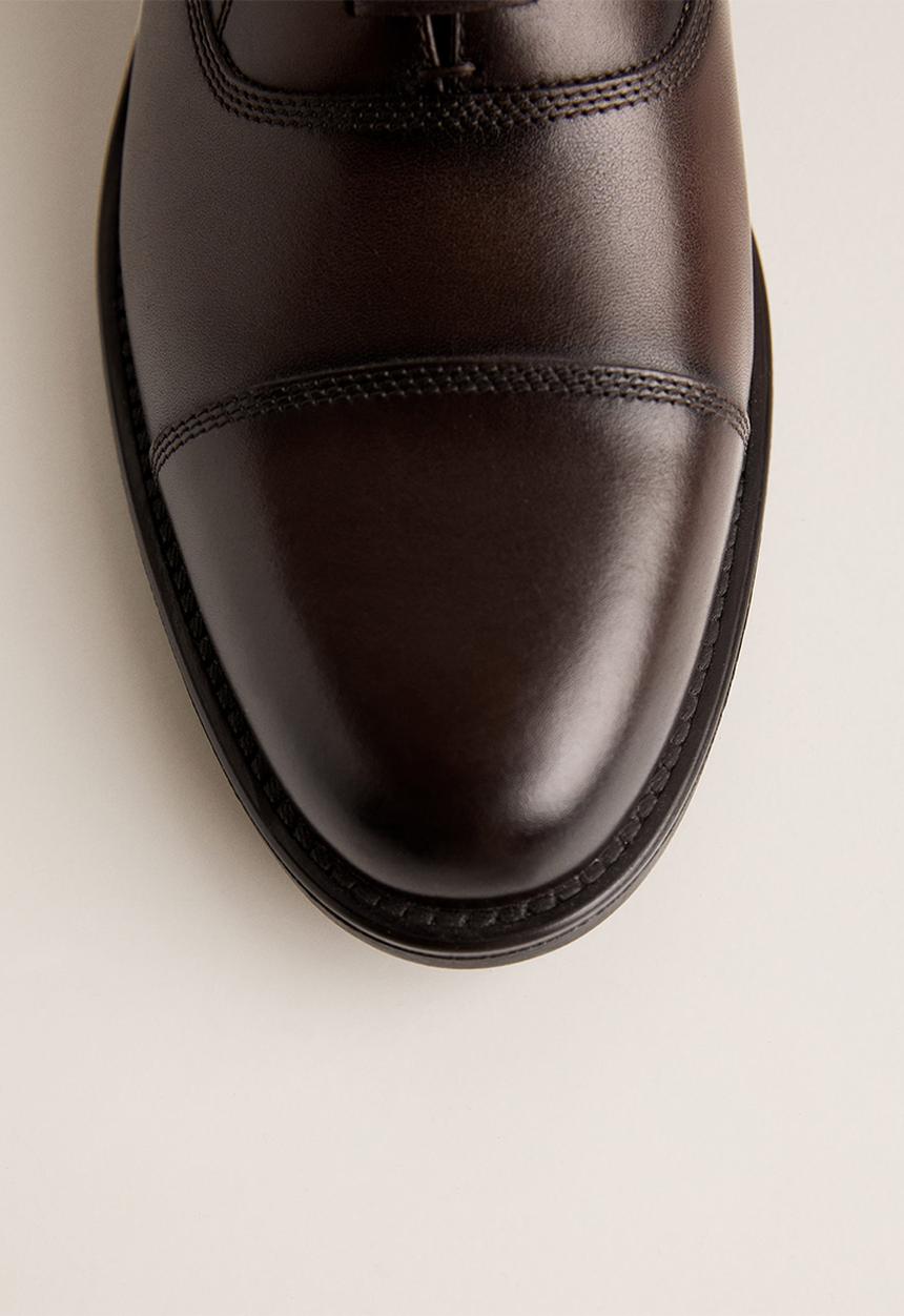 MANGO - Derby shoe - dark brown