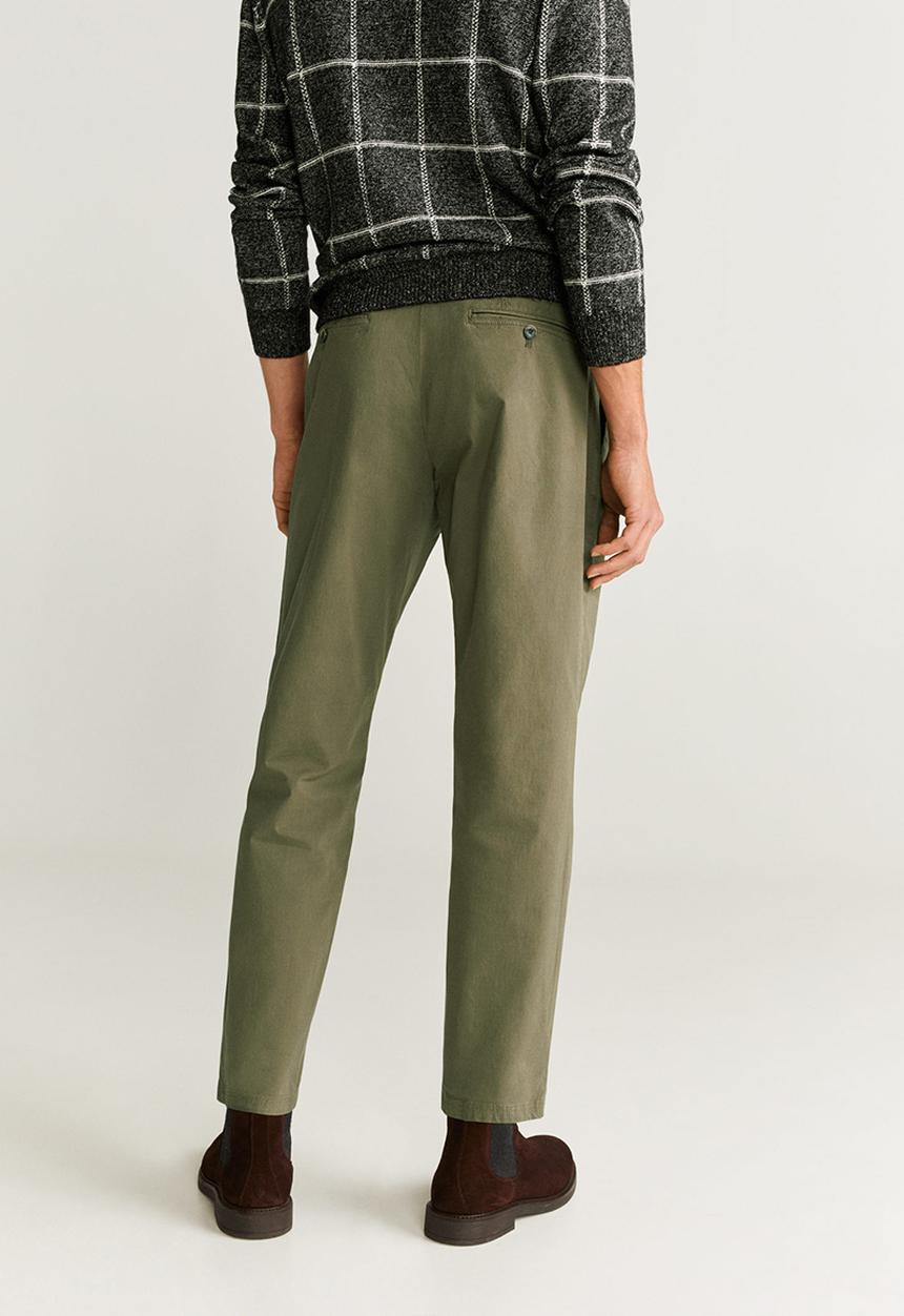 MANGO - Merlin pants - khaki
