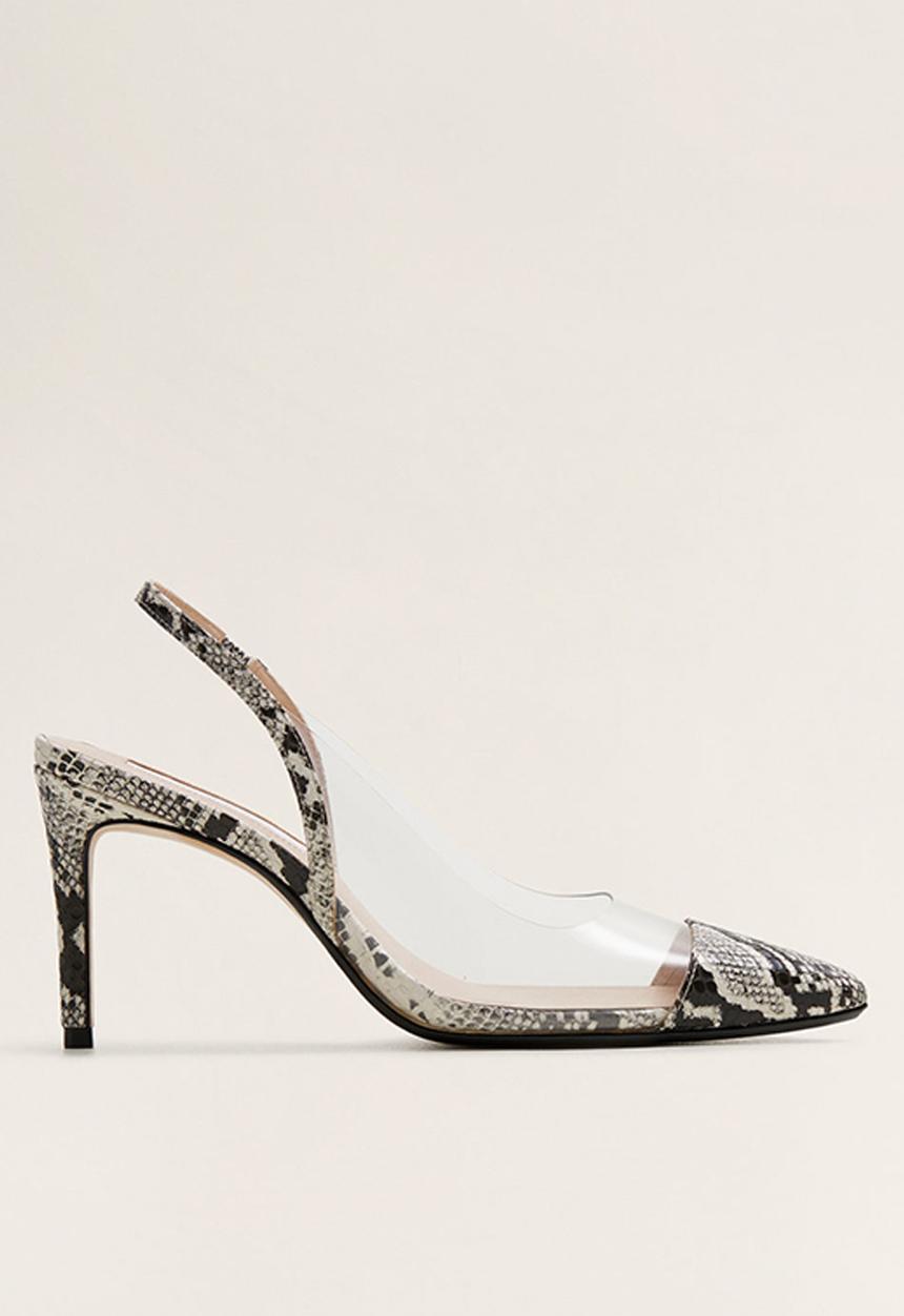 MANGO - Honor1 stiletto heel - grey