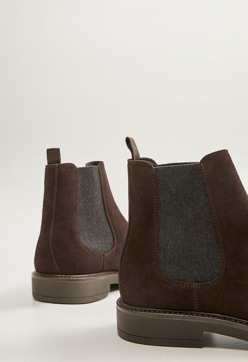 MANGO - Chelsea boots - brown