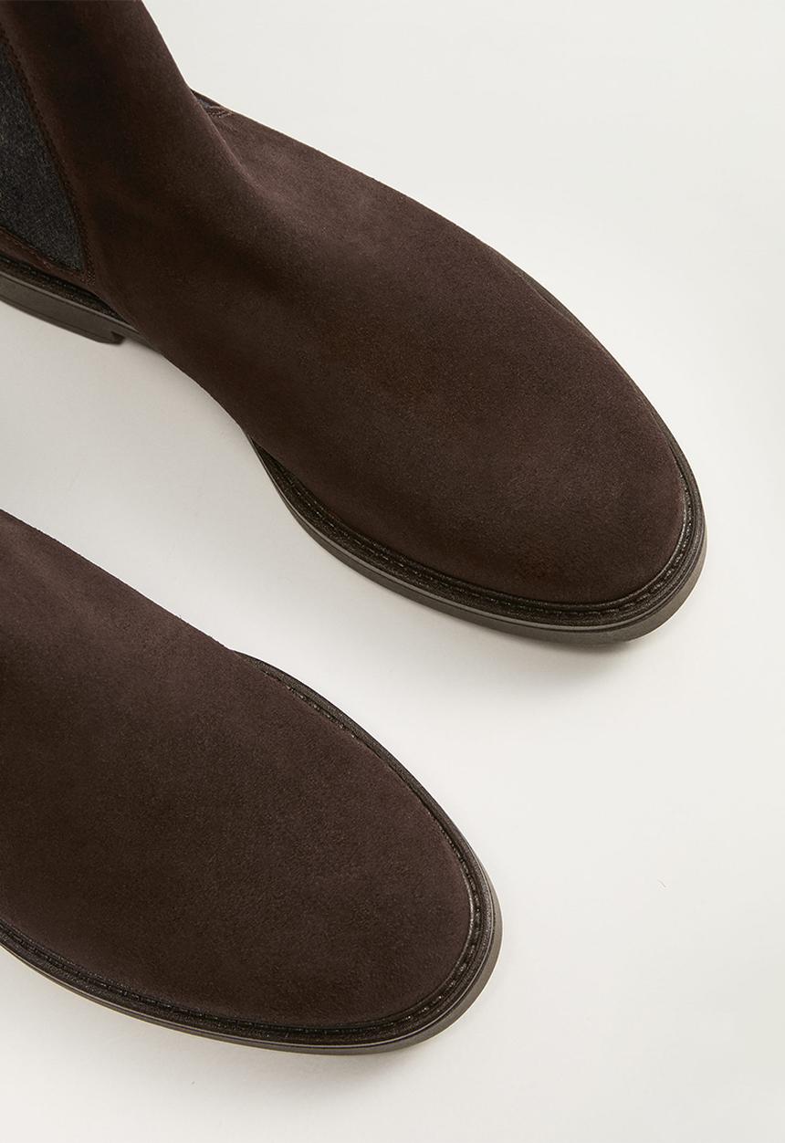 MANGO - Chelsea boots - brown