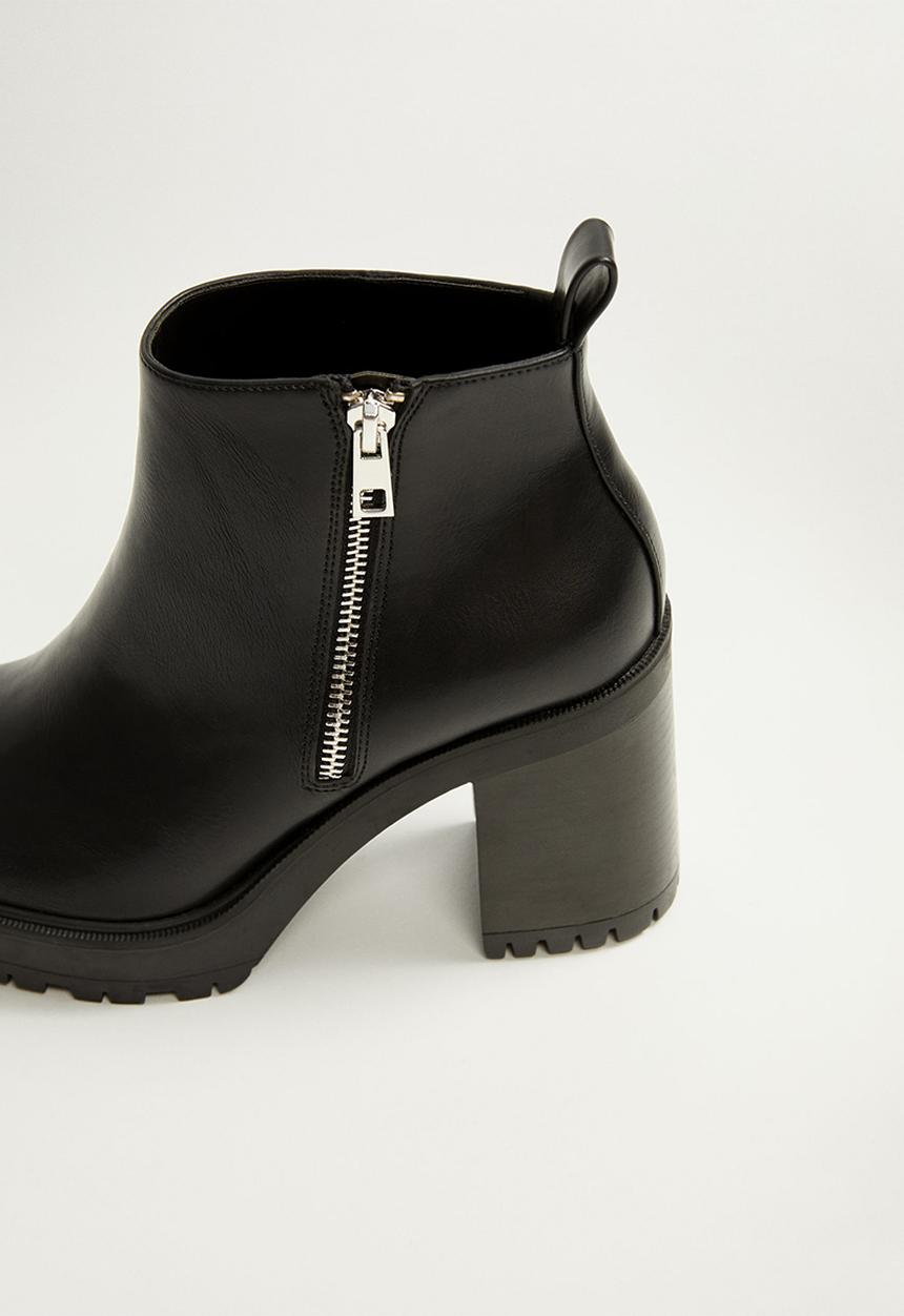 MANGO - Jump ankle boot - black