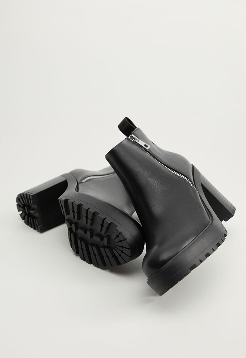 MANGO - Jump ankle boot - black