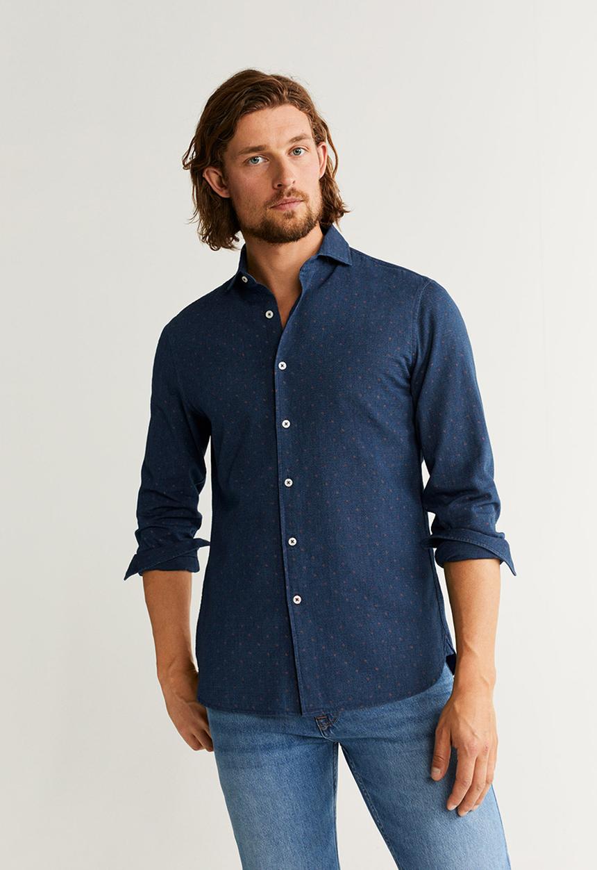MANGO - Jojobas casual shirt - blue