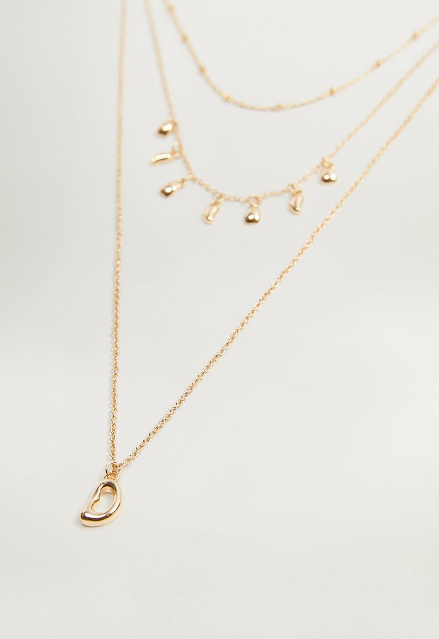 MANGO - Bobo necklace - gold