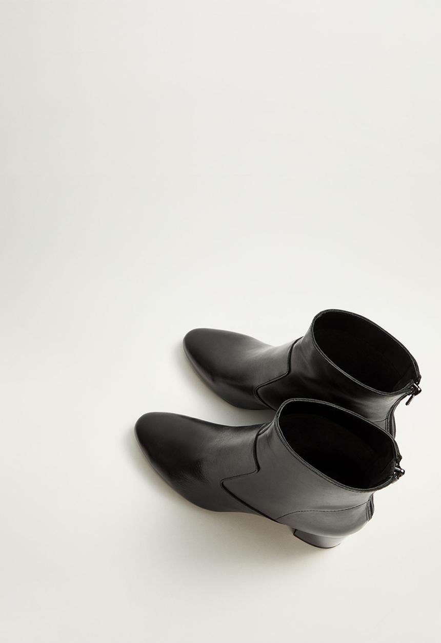 MANGO - Lyon ankle boot - black