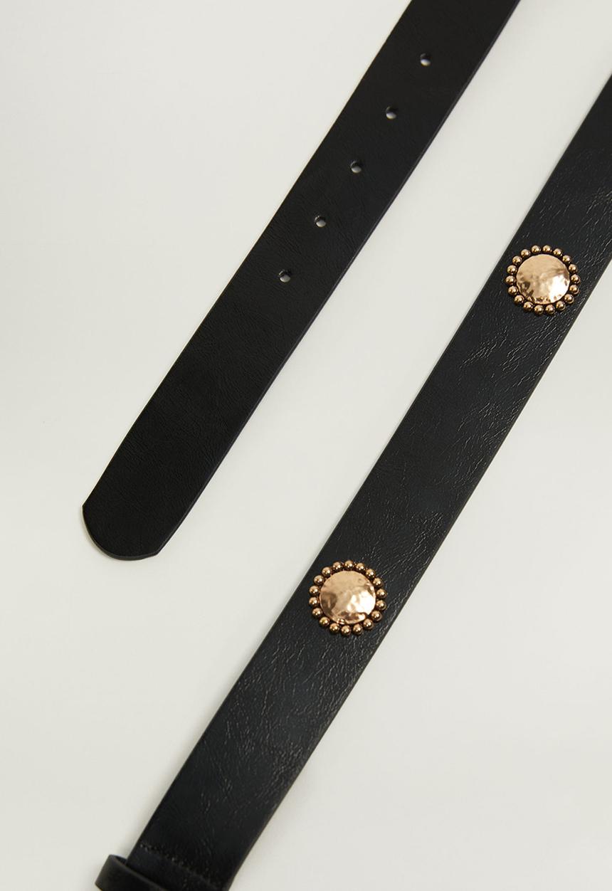 MANGO - Jaen belt - black