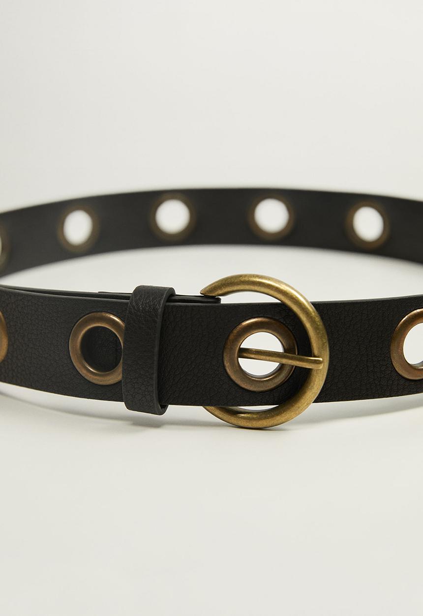 MANGO - Lleida belt - black