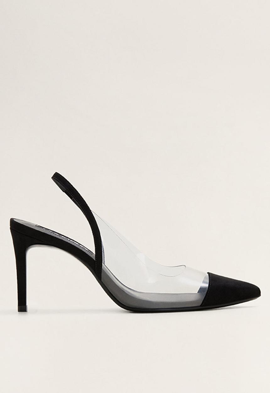 MANGO - Honor stiletto heel - black